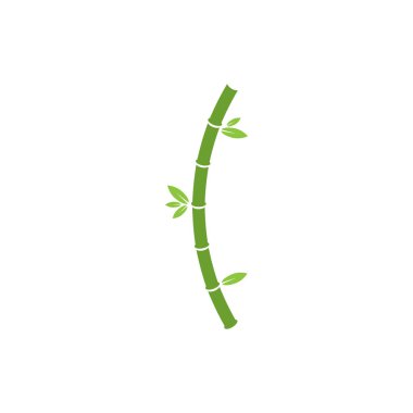 Bambu grafik tasarım şablonu vektör izole illüstrasyon