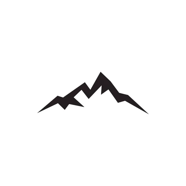 Mountain grafisk design mall vektor isolerad illustration — Stock vektor