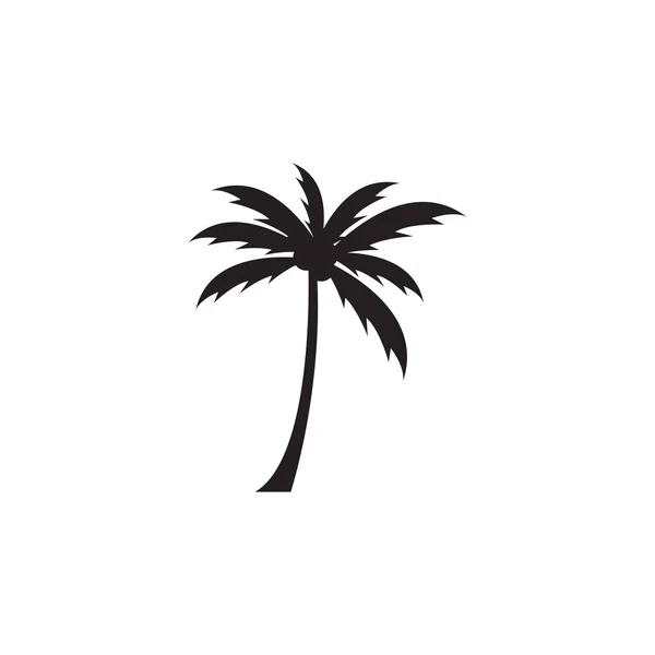 Šablona pro návrh grafiky Palm Tree — Stockový vektor