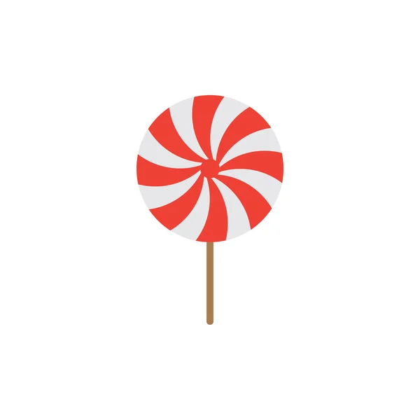 Lollipop caramelle grafica modello vettoriale isolato — Vettoriale Stock