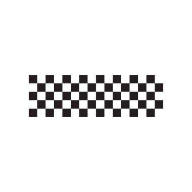 Bayrak grafik tasarım şablonu vektör yarış