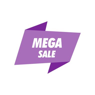 Banner satış grafik tasarım şablonu vektörü