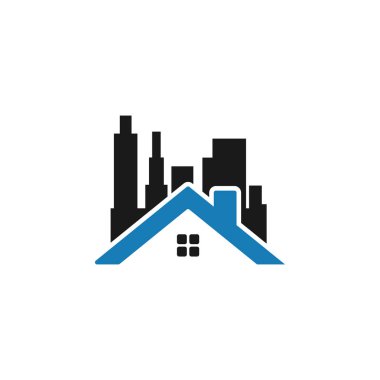 Gayrimenkul grafik tasarım şablonu izole edildi