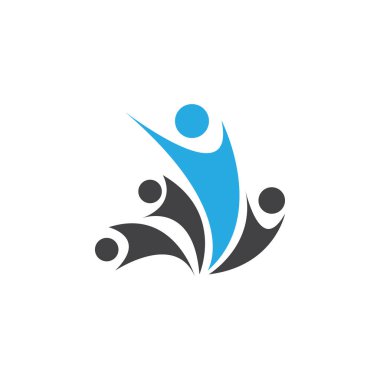 İnsan grafik tasarım şablonu vektör izole çizimi