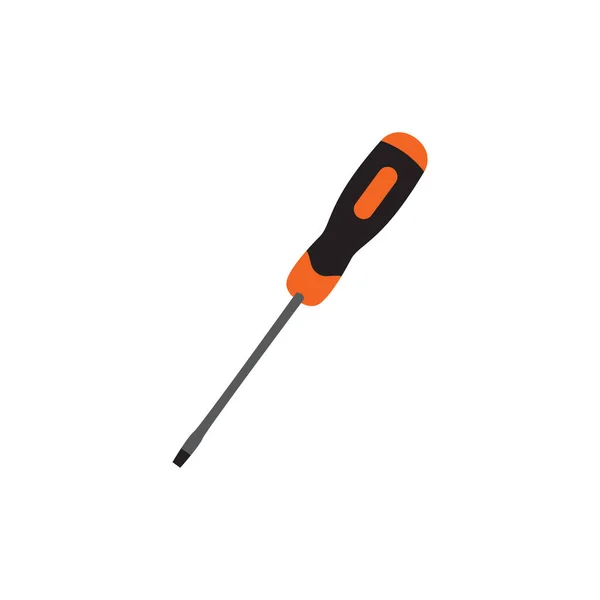 Screwdriver Design Gráfico Modelo Vetor Isolado Ilustração — Vetor de Stock