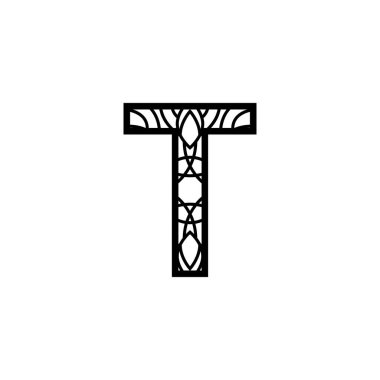 mandala vektör tasarım şablonu çizimi