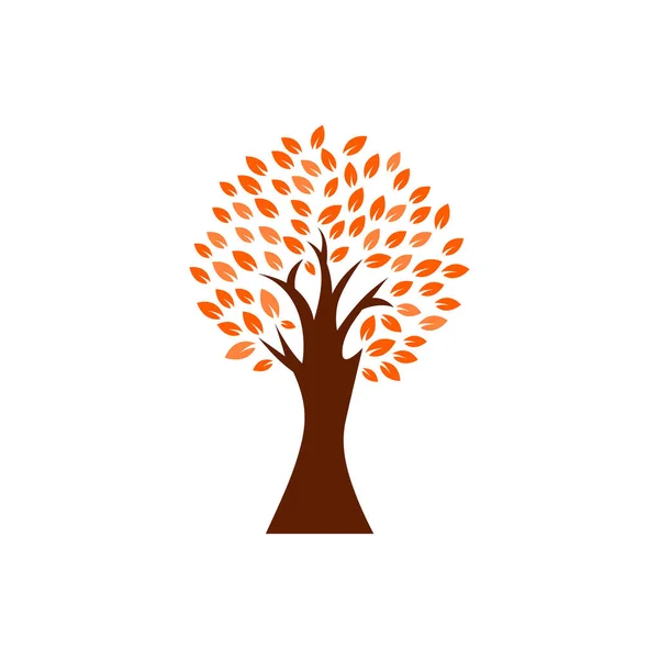 Árbol icono diseño plantilla vector aislado ilustración — Vector de stock