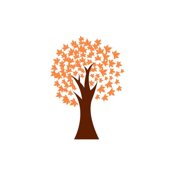 Árbol icono diseño plantilla vector aislado ilustración — Vector de stock