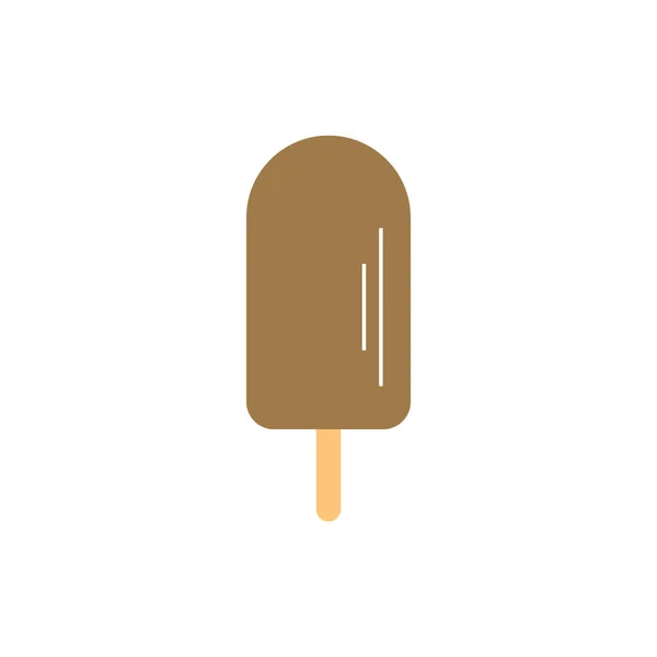 아이스크림 아이콘 디자인 템플릿 벡터 분리 — 스톡 벡터