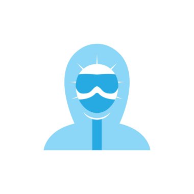 Tehlikeli madde ikonu tasarımı şablon izole edilmiş illüstrasyon