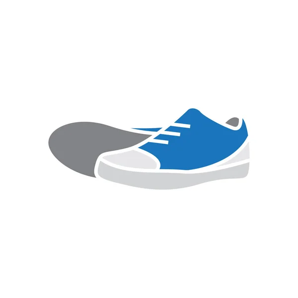 Sapatos Desenho Vetorial Modelo Vetor Isolado Ilustração —  Vetores de Stock