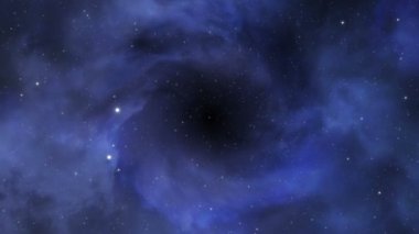 Derin uzay arka plan animasyon döngüsü