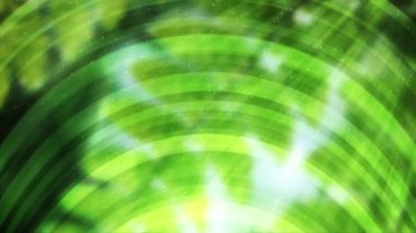 parlayan parçacıklarla soyut yeşil arkaplan