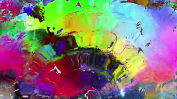 Laço Fundo Abstrato Colorido — Vídeo de Stock