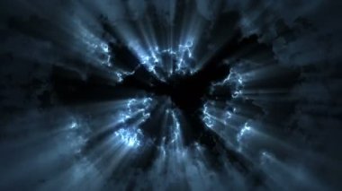 Parlak Soyut Işık Arkaplan Döngüsü