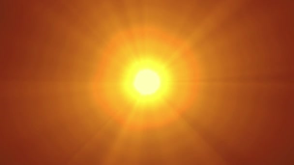 Абстрактне Сонце Небі — стокове відео