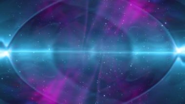 Soyut Arkaplan Döngüsü ve Parlayan Işık Efektleri