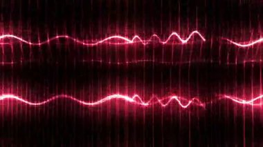 Kırmızı çizgiler, dokular ve ilginç desenlerle soyut arkaplan 