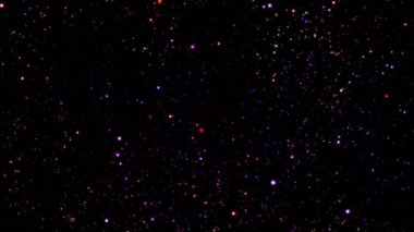 Renkli Soyut Parlayan Parçacıklar Arkaplanı