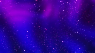 Renkli Soyut Parlayan Parçacıklar Arkaplanı