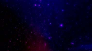 Soyut Parlayan Parçacıklar Arkaplan Döngüsü