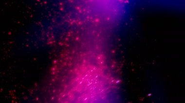 Soyut Parlayan Parçacıklar Arkaplan Döngüsü