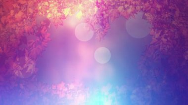 Renkli Soyut Sonbahar Sezonu Arkaplanı