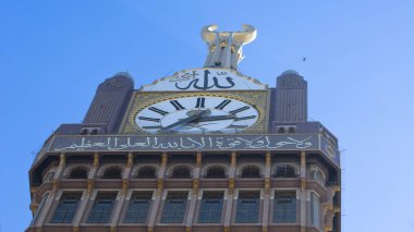 Mekke Saat Kulesi ayrıntı, Mecca, Suudi Arabistan