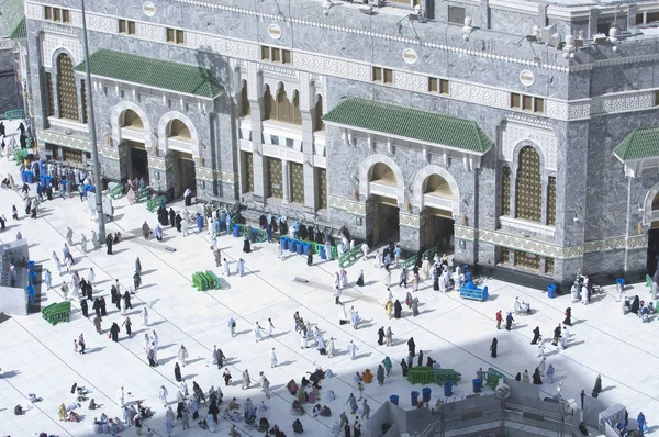 Peregrinos Portão Haram Kaaba Meca Arábia Saudita — Fotografia de Stock