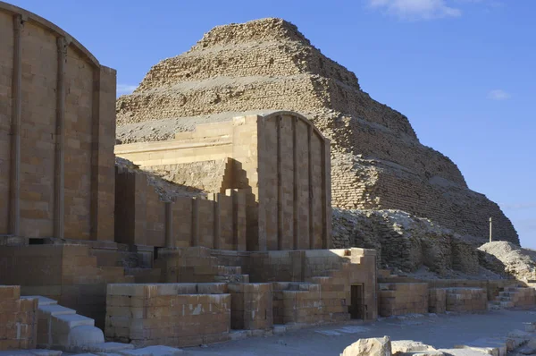 Saqqara Pyramid Giza Cairo Eqypt — Stock Photo, Image