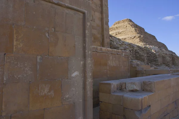 Saqqara Pyramid Giza Kairo Eqypt — Stockfoto