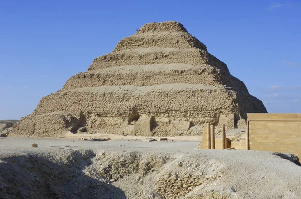 Pirámide Saqqara Giza Cairo Eqypt —  Fotos de Stock