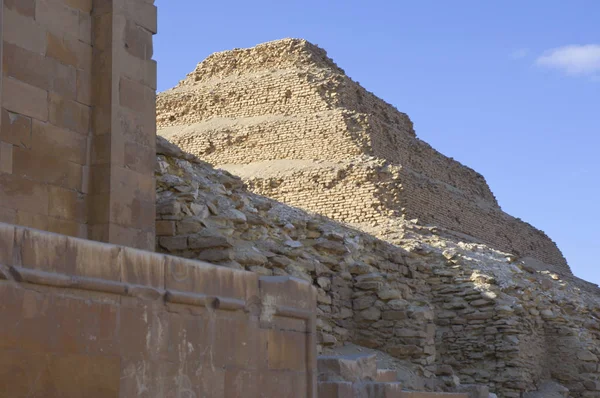 Saqqara Pyramid Giza Cairo Eqypt — Stock Photo, Image