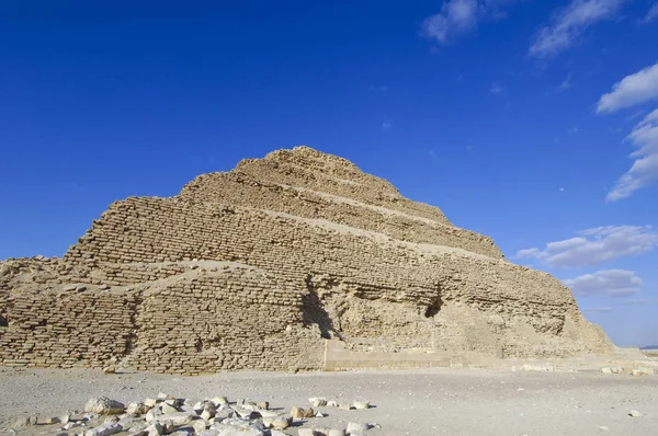 Pirámide Saqqara Giza Cairo Eqypt — Foto de Stock