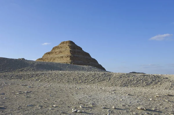 Saqqara Piramit Içinde Giza Kahire Eqypt — Stok fotoğraf