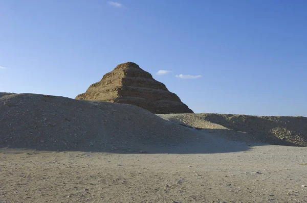 Saqqara Piramit Içinde Giza Kahire Eqypt — Stok fotoğraf
