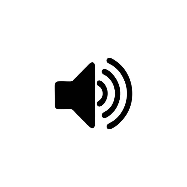 Speaker Simple Icon Logo — Stock Photo, Image