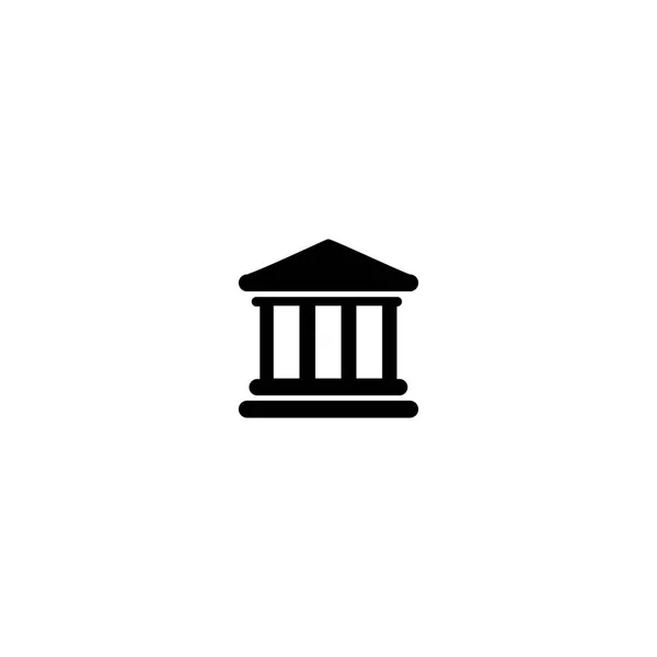 bank building icon logo