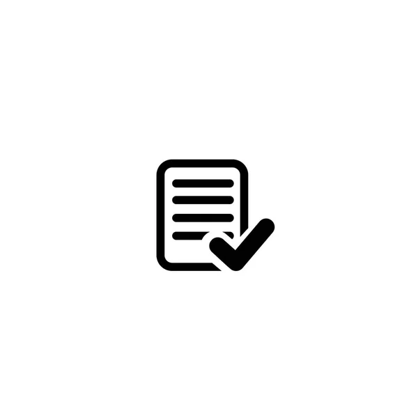 Check Form Icon Logo — Stock Photo, Image