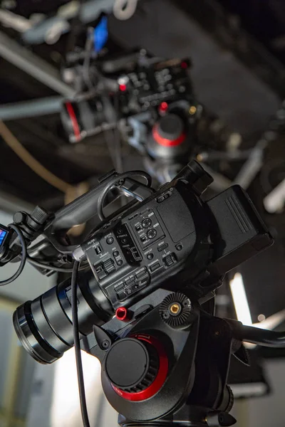 Behind the scenes of video production or video shooting — Stock Photo, Image