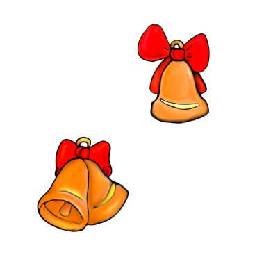 Noel süs arka plan izole. Öğeleri dekorasyon için.