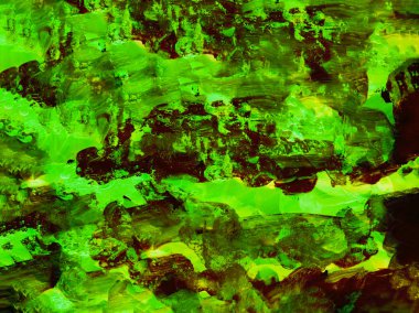 Parlak yeşil ve kahverengi arka plan. Soyut illüstrasyon.