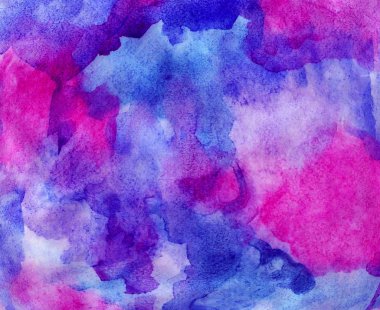 Watecrolor leke dokusu. Soyut arka plan.