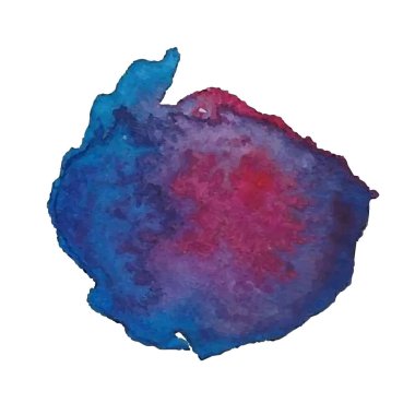 Suluboya sıçrama dokusu. Vektör fırçası. Suluboya gradyanı.