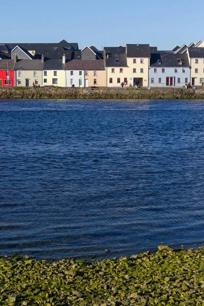 Buildings Corrib River Galway Ireland — Stock Photo, Image