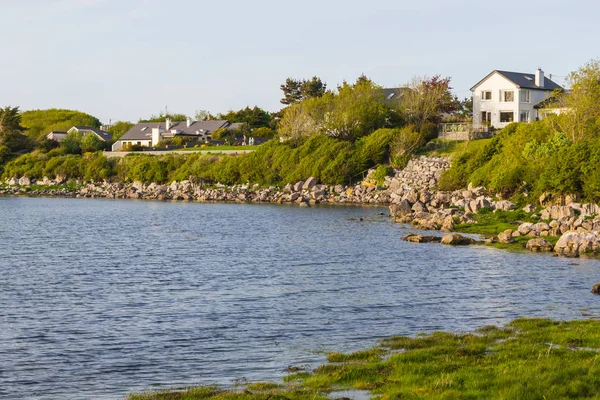 Galway Bay Galway Rlanda Evlerde — Stok fotoğraf