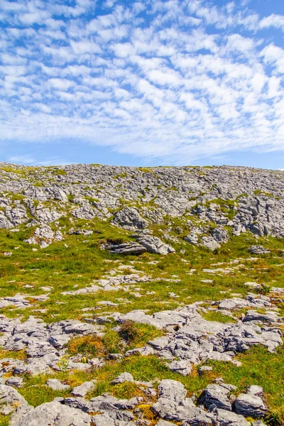 Rocks Mountain Burren Way Trail Ballyvaughan Clare Irlande — Photo