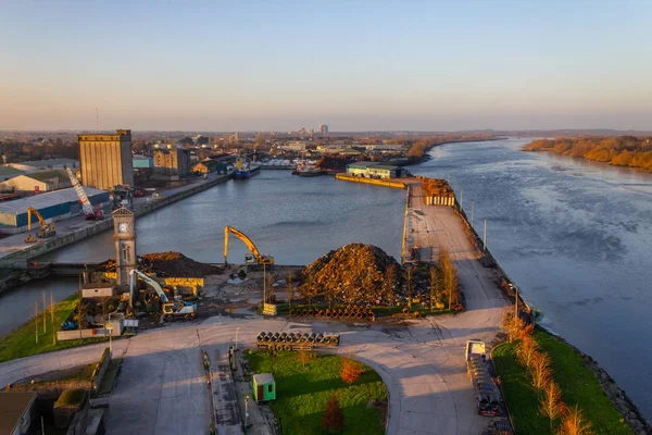 Muelle Limerick Río Shannon Limerick Irlanda — Foto de Stock