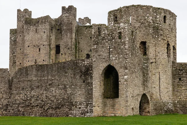 Ruínas Trim Castle Meath Irlanda — Fotografia de Stock