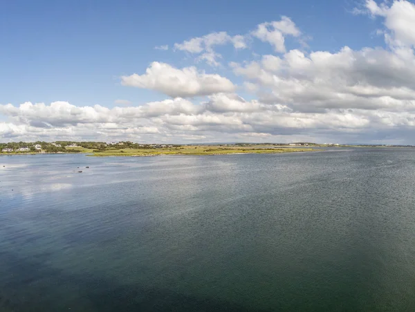 Galway Körfezi havadan görünümü — Stok fotoğraf